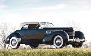 Cord 810 2-Door Convertible Phaeton Sedan 1936 года